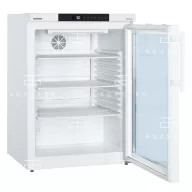   LIEBHERR (LKUv 1613) - Üvegajtós laboratóriumi hűtőszekrény - 152 literes, 601 × 618 × 820 mm