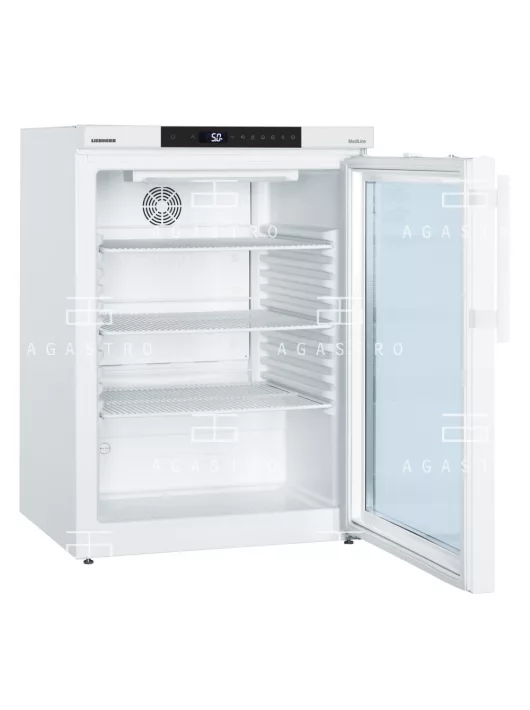 LIEBHERR (LKUv 1613) - Üvegajtós laboratóriumi hűtőszekrény - 152 literes, 601 × 618 × 820 mm