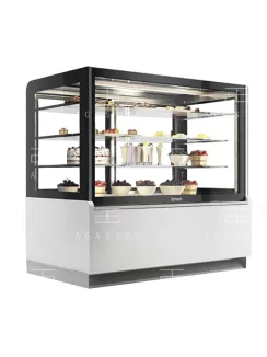   LLCL Limicola 1,0 Süteményes bemutatóvitrin (+25°C, 60% Rh) +2 ... +8 °C, hűtéstartománnyal, 0.65 kW