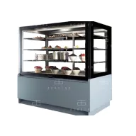   LLCL Limicola 1,4  Süteményes bemutatóvitrin (+25°C, 60% Rh) +2 ... +8 °C, hűtéstartománnyal, 1480x860x1380 mm