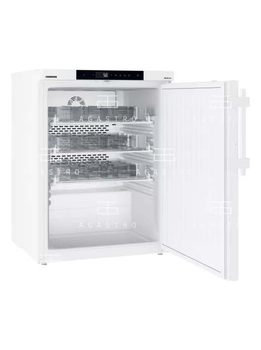 LIEBHERR (MKUv 1610-H63) - Gyógyszerészeti hűtőszekrény fiókokkal - 142 literes, 601 × 618 × 820 mm