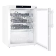   LIEBHERR (MKUv 1613-H63) - Gyógyszerészeti üvegajtós hűtőszekrény fiókokkal - 152 literes, 601 × 618 × 820 mm