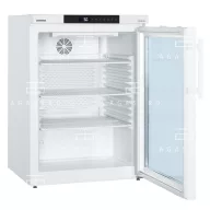   LIEBHERR (MKUv 1613) - Gyógyszerészeti üvegajtós hűtőszekrény - 152 literes, 601 × 618 × 820 mm