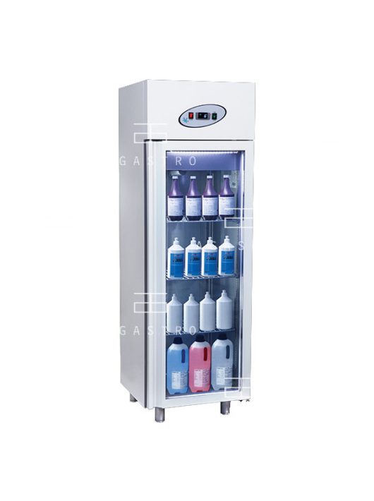 MN4-G - Patikai üvegajtós hűtővitrin - 400 literes