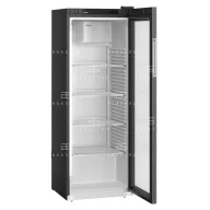   LIEBHERR (MRFvd 3511-744) - Fekete üvegajtós hűtőszekrény - 347 literes, 597 × 654 × 1684 mm