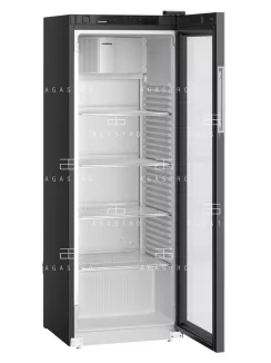  LIEBHERR (MRFvd 3511-744) - Fekete üvegajtós hűtőszekrény - 347 literes, 597 × 654 × 1684 mm