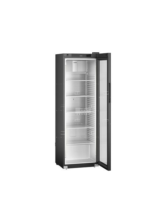 LIEBHERR (MRFvg 4011) - Hűtőszekrény üvegajtóval - 400 literes, 597 × 654 × 1884 mm