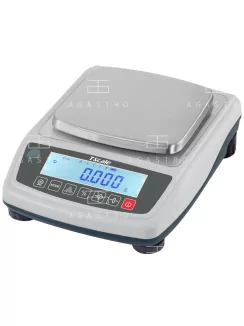 Hitelesített labormérleg - 3000 g