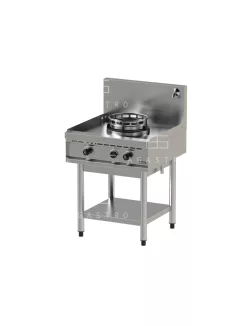 Gázüzemű wok tűzhely, 13 kW, álló