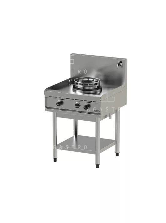 Gázüzemű wok tűzhely, 13 kW, álló