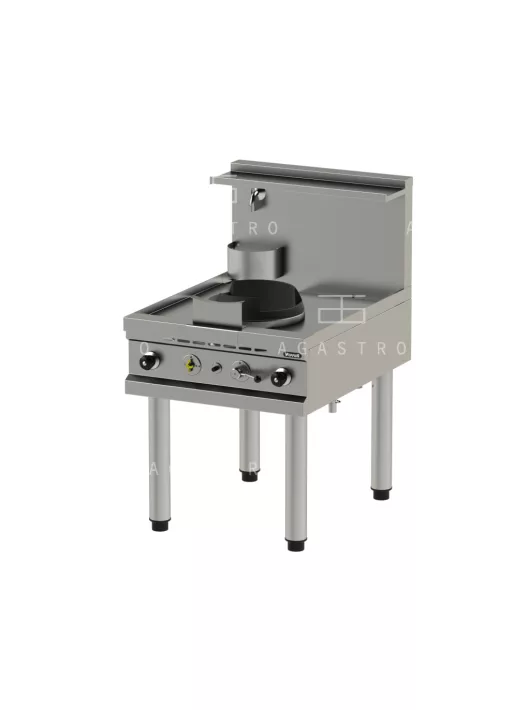 Gázüzemű wok tűzhely, 18 kW, álló