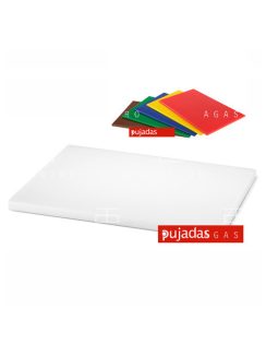 Műanyag vágólap szilikon talpakkal - 40x30 - piros