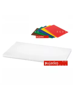 Műanyag vágólap szilikon talpakkal - 50x30 cm - piros