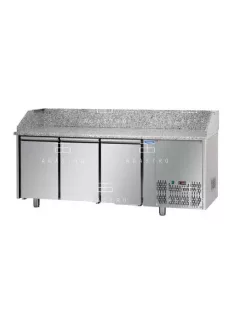   PZ03EKOGN Pizzaelőkészítő asztal GN 1/1 0... +10 °C, 0.495 kW