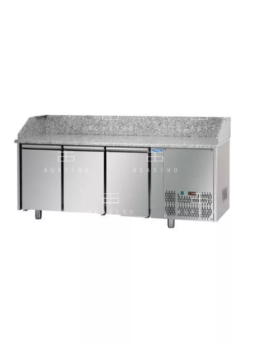 PZ03EKOGN Pizzaelőkészítő asztal GN 1/1 0... +10 °C, 0.495 kW