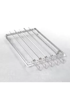 Rational tartókeret grillsütő és tandoori nyárshoz
