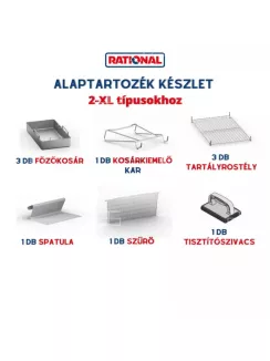   Rational alaptartozékok - iVario Pro 2-XL sütő-főző berendezésekhez