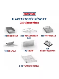   Rational alaptartozékok - iVario Pro 2-S sütő-főző berendezésekhez