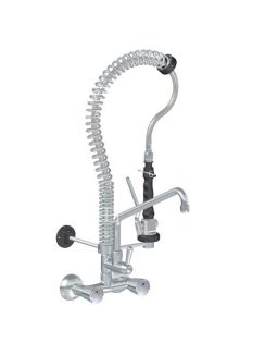   Mini FALI zuhany kétgombos csapteleppel és kifolyóval TOP-CLASS magasság: 600 mm