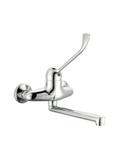 Fali keverő csaptelep orvosi karral