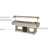 SB-C 120 - Hűtött salátabár - 1200 x 900 x 850/1310 mm