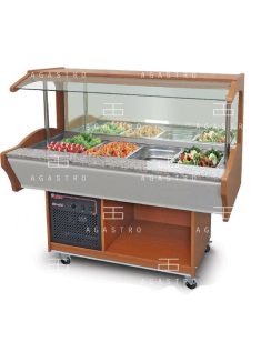   SB-H-W 155 Hűtött és fűtött önkiszolgáló salátapult 4 x GN 1/1 