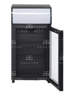   SC 51 BE Üvegajtós hűtővitrin (+25°C, 60% Rh) +4 ... +10 °C, hűtéstartománnyal, 420 x 460 x 805 mm, 0.12 kW