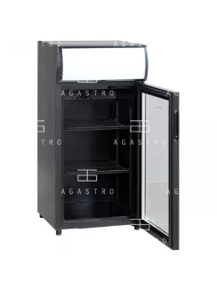   SC 81 BE Üvegajtós hűtővitrin (+25°C, 60% Rh) +0 ... +10 °C, hűtéstartománnyal, 460 x 460 x 950 mm, 0.12 kW