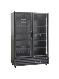  SD 1326 BE Nyíló üvegajtós hűtővitrin - 1093 literes, 1... +9 °C hűtéstartománnyal, 1330 x 720 x 2035 mm, 0.51 kW