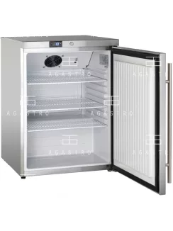   SK 145 E Rozsdamentes hűtőszekrény - 145 literes, 595 x 595 x 820 mm