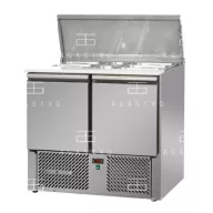   SLV02EKO Salátahűtő 2 ajtóval GN 1/1 + 4 / +10 °C, 0.28 kW