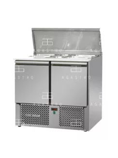   SLV02EKO Salátahűtő 2 ajtóval GN 1/1 + 4 / +10 °C, 0.28 kW