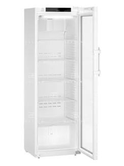   LIEBHERR (SRFvg 4011) - Üvegajtós laboratóriumi hűtőszekrény - 420 literes, 597 × 654 × 1884 mm