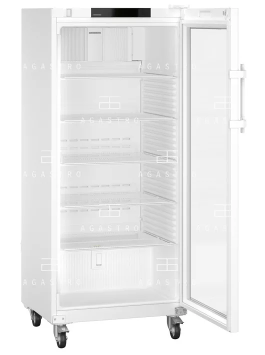 LIEBHERR (SRFvh 5511) - Üvegajtós laboratóriumi hűtőszekrény - 588 literes, 747 x 769 x 1793 mm