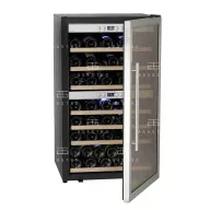   SW-66 Kétszekciós, kompresszoros borhűtő - 190 literes, (+25°C, 60% Rh) +5 ... +22 °C, 0.12 kW