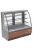 SWEET GLOBAL 2 VC L100 Hajlított üvegű süteményes pult +2°C/+4 °C, hűtéstartománnyal, 940 x 706 x 1260 mm