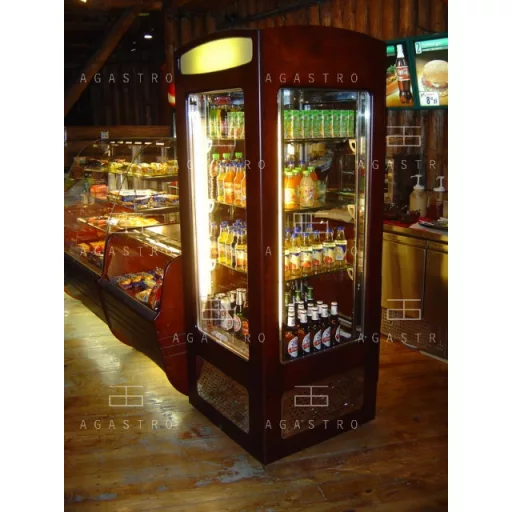 SZ-1 BL 80 BELLISSIMA - Álló süteményes vitrin - 790 x 892 x 1490 mm