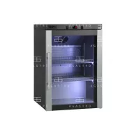   TC 160GDAN Üvegajtós hűtővitrin (+25°C, 60% Rh) +2 ... +12 °C, hűtéstartománnyal, 600 x 585 x 820 mm, 0.12 kW