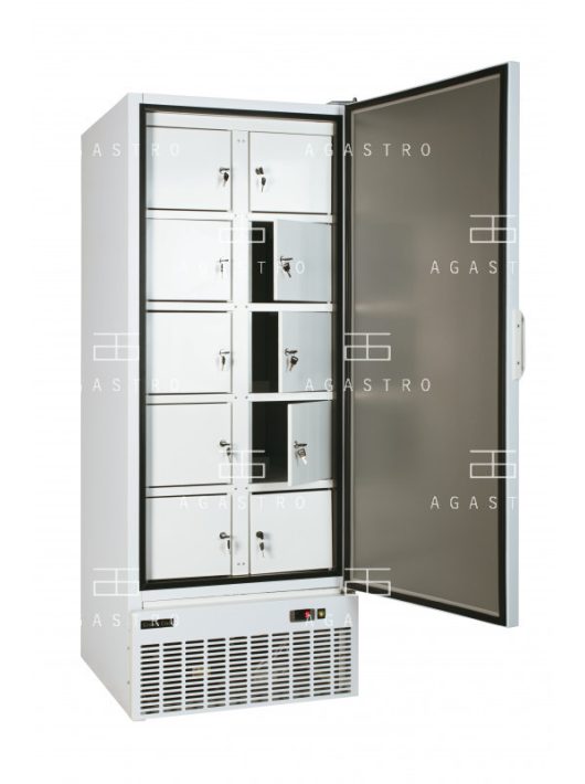 TC 600R Teleajtós, rekeszes hűtőszekrény (+25°C, 60% Rh) +3 ... +10 °C, 0.2 kW