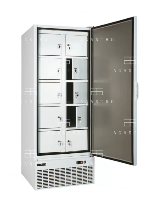 TC 600R Teleajtós, rekeszes hűtőszekrény (+25°C, 60% Rh) +3 ... +10 °C, 0.2 kW