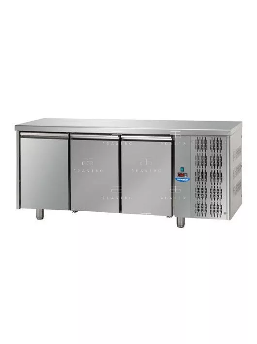 TP03MIDGRA Cukrász hűtött munkaasztal (600x400) gránit munkalappal (+43°C, 65% Rh) 0...+10 °C, 0.495 kW