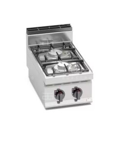 Asztali gázüzemű tűzhely - 2 égőfej, 9,5 kW