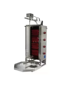 Elektromos gyros sütő - 4 fázis - 80 kg hús