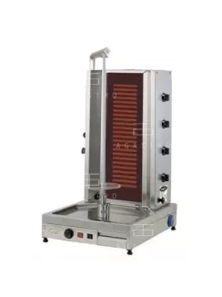 Elektromos gyros sütő - 4 fázis - 80 kg hús