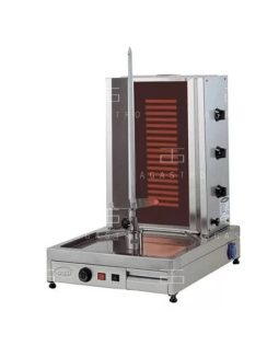 Elektromos gyros sütő - 3 fázis - 40 kg hús