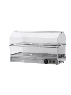   VEC 520 Fűtött bemutatóvitrin 30-60 °C, 0.4 kW, 2 szintes