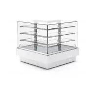   VERTIKA NZ-90 Süteményes pult beépített aggregáttal +5 ... +15 °C, hűtéstartománnyal, 5.3 m2 bemutatófelülettel