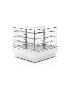   VERTIKA NZ-90 Süteményes pult beépített aggregáttal +5 ... +15 °C, hűtéstartománnyal, 5.3 m2 bemutatófelülettel