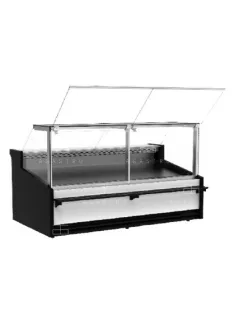   WCh-8/1 Carmen 1330 LS ZZ - Egyenes üvegű csemegepult - 1,03 m²
