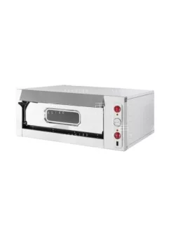 Egyaknás pizzakemence 4-es 5 kW Prémium